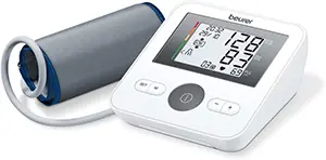 El Tensiómetro Beurer BM-27 es una herramienta eficiente para el monitoreo de la presión arterial en el hogar. Con su diseño compacto y pantalla de fácil lectura, este dispositivo proporciona mediciones rápidas y precisas.
